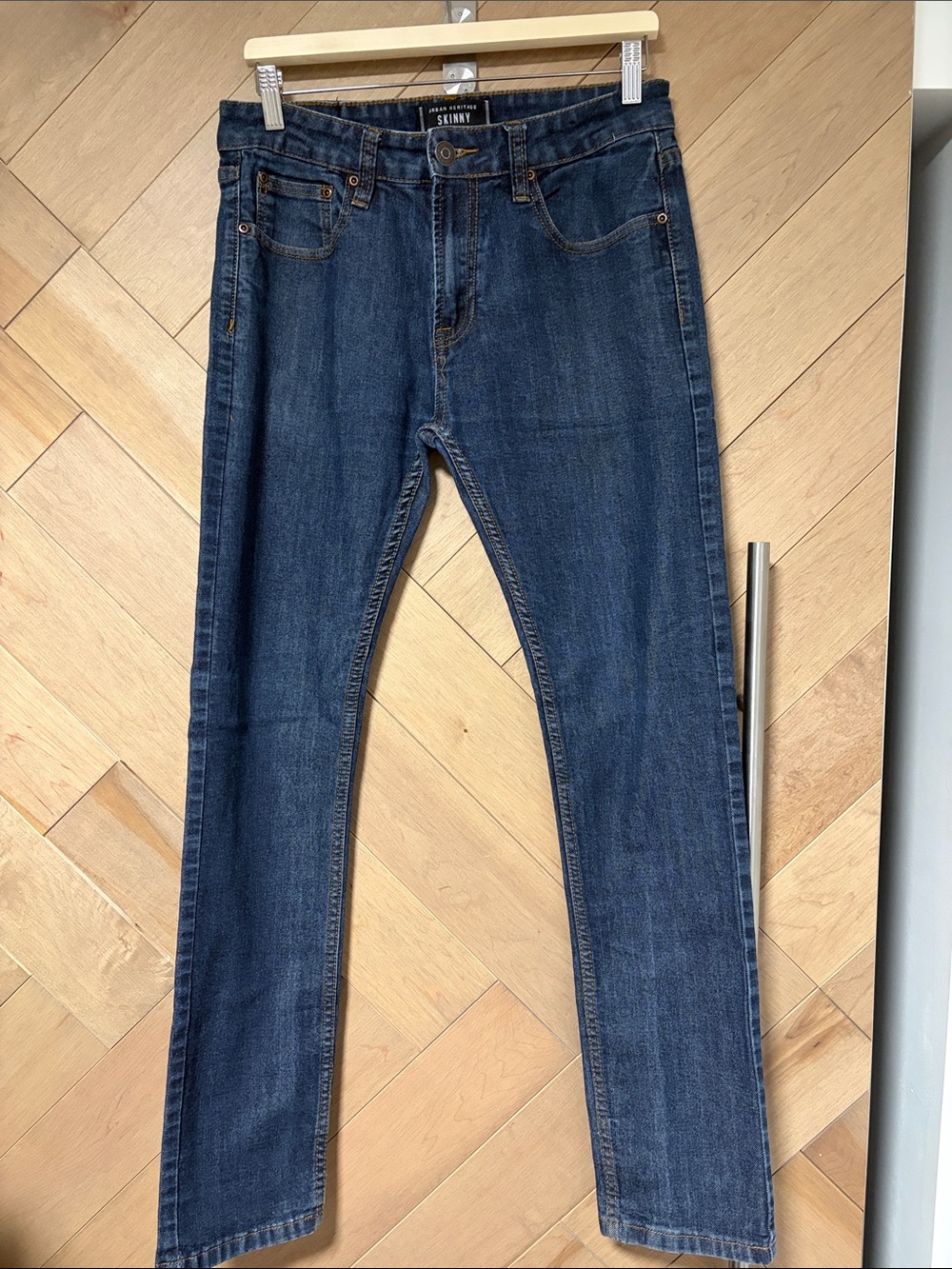 Urban Heritage - Slim Straight Men's Jeans - Dark Blue